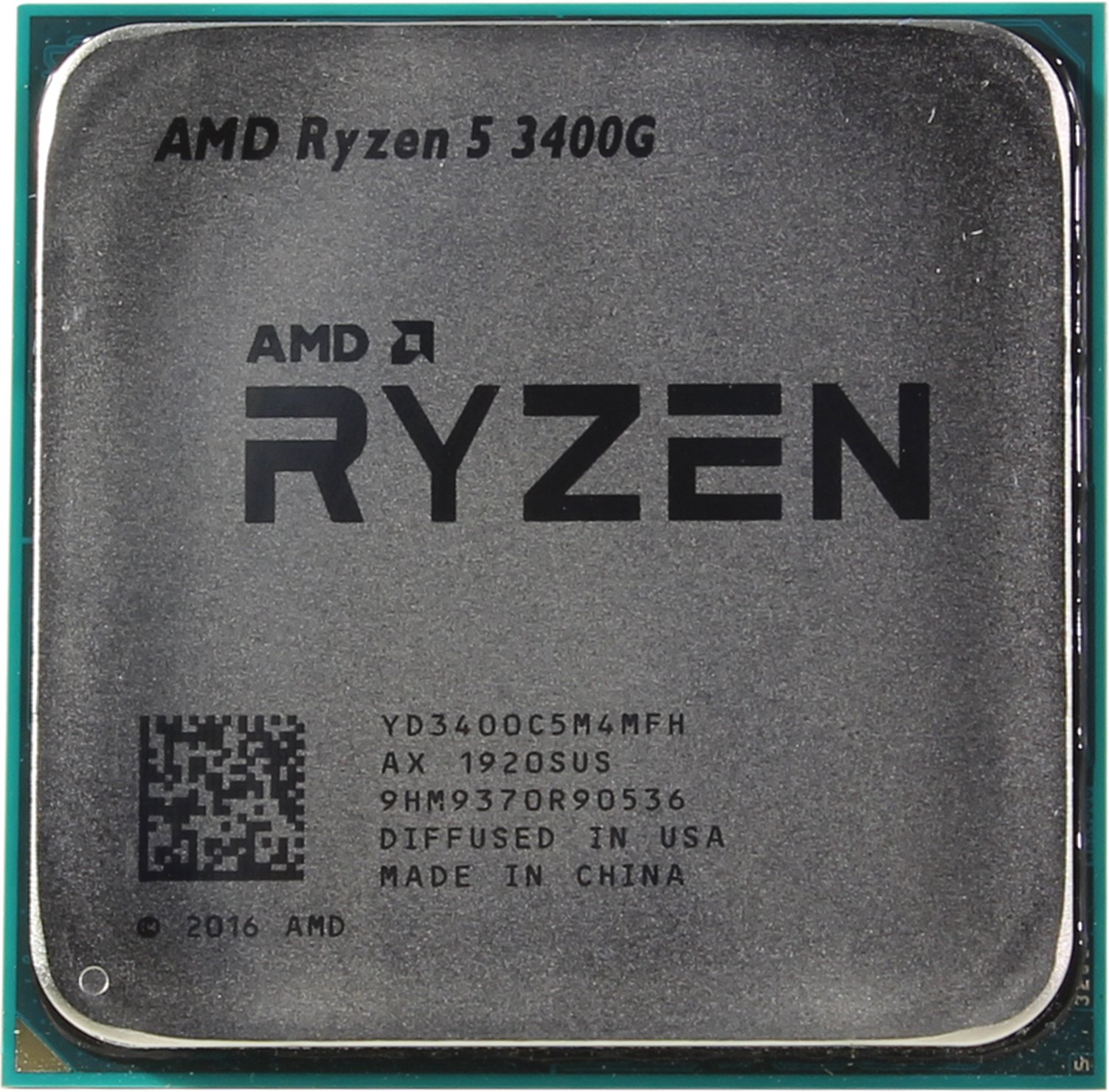Процессор,AMD Ryzen 5 3400G SAM4