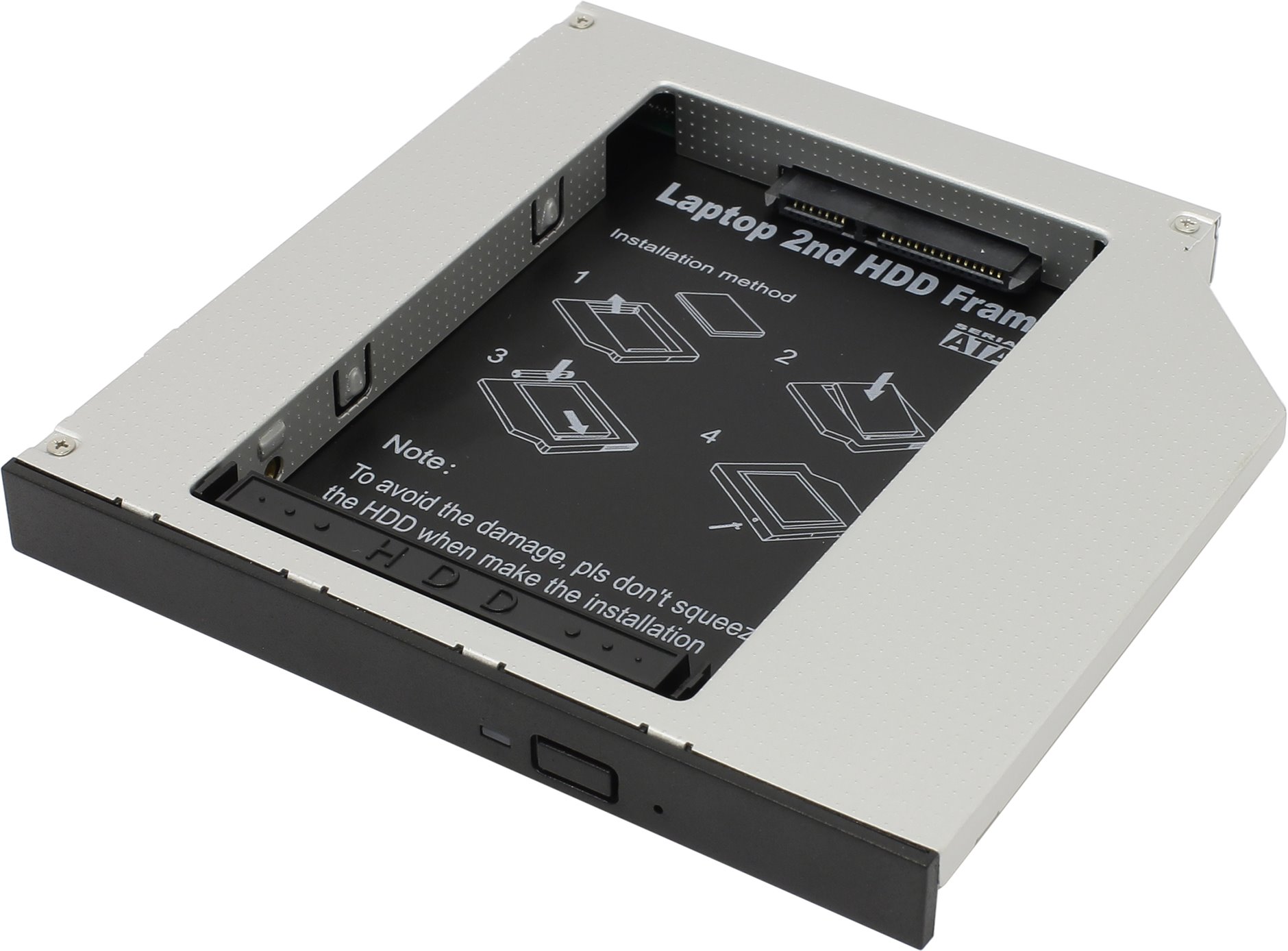 Адаптер OptiBay Espada, 12,7 mm SS12 для подключения HDD/SSD 2,5”