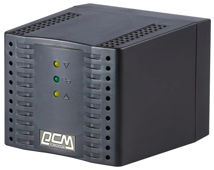 Стабилизатор напряжения TCA-3000 Black Powercom TCA-3000 Black Tap-Change, 1500W, TCA-3000 BL