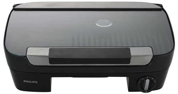 Электрогриль Philips HD6360/20 черный/серебристый 2000Вт