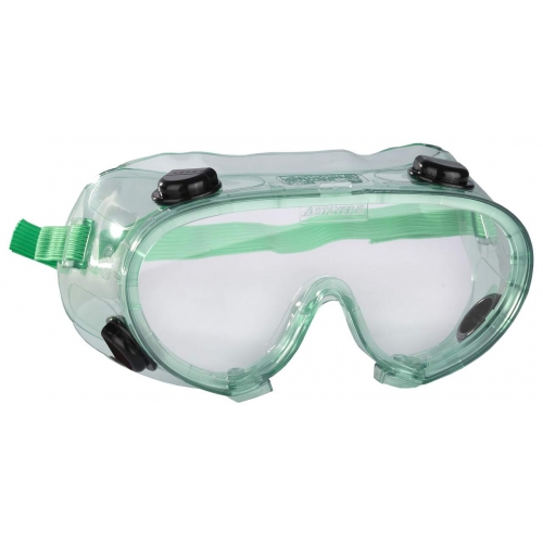 Очки STAYER защитные самосборные закрытого типа с непрямой вентиляцией, поликарбонатные прозрачные линзы, 2-11026