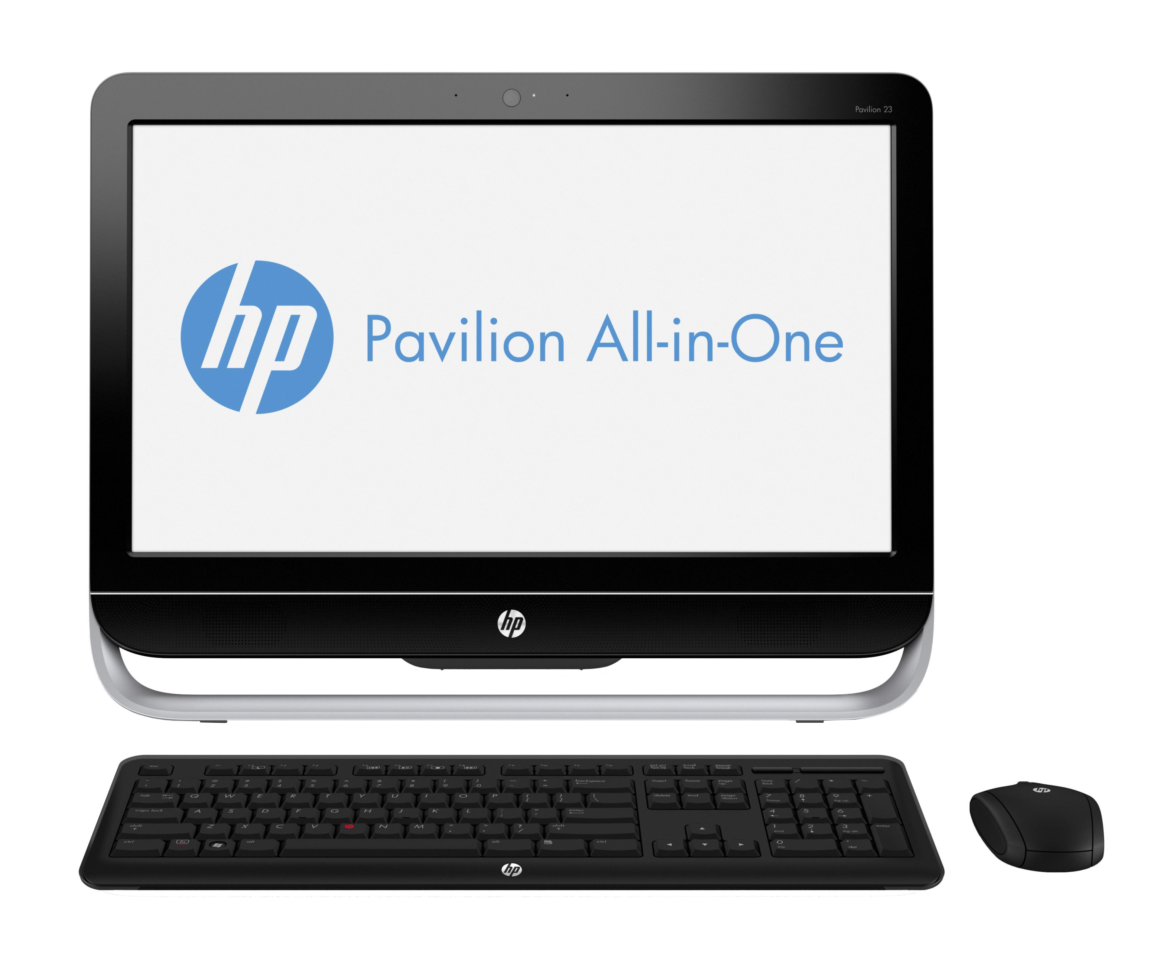 Моноблок HP Pavilion 23-p050nr (23" FHD Touch i3 4150T/4Gb/1Tb/GeForce 810A 2Gb/DVDRW/W8.1 64/клавиатура/мышь), K0R27EA