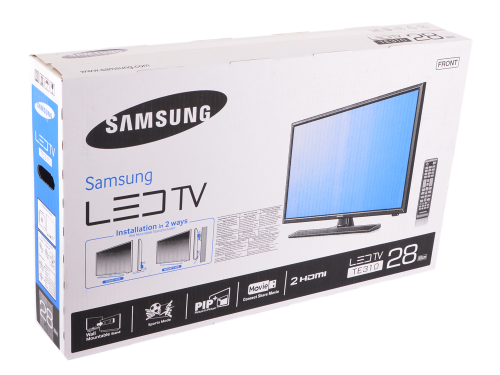 Телевизор Samsung LT28E310EX/RU черный (27.5" LED/HD READY/50Hz/DVB-T2/DVB-C/USB)