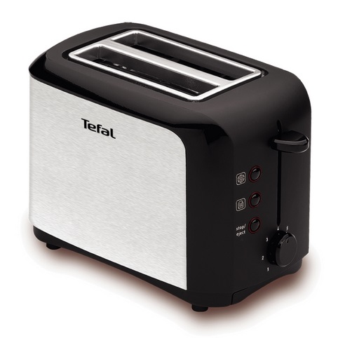 Тостер Tefal TT356131 850Вт серебристый/черный