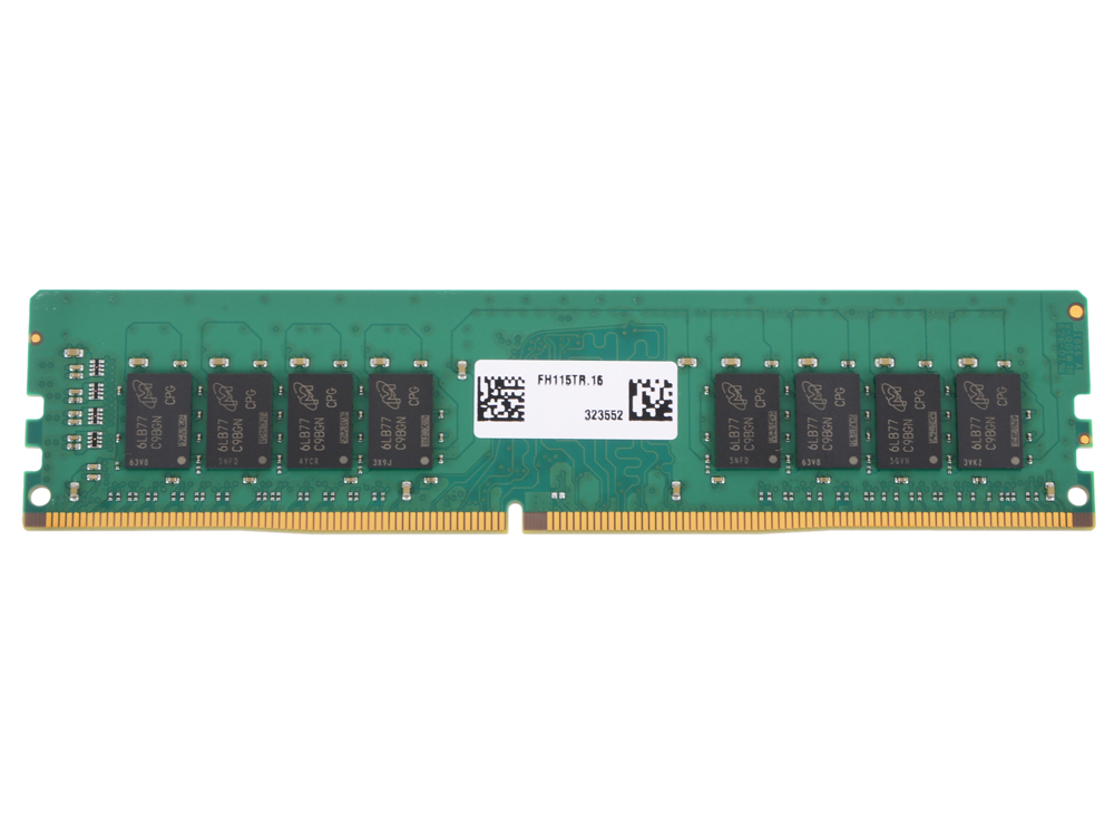 Память DIMM 16 GB,DDR4,PC19200/2400,Crucial, CT16G4DFD824A