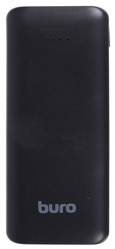 Мобильный аккумулятор Buro RA-10000SM Li-Pol 10000mAh 3A+1.5A черный 2xUSB
