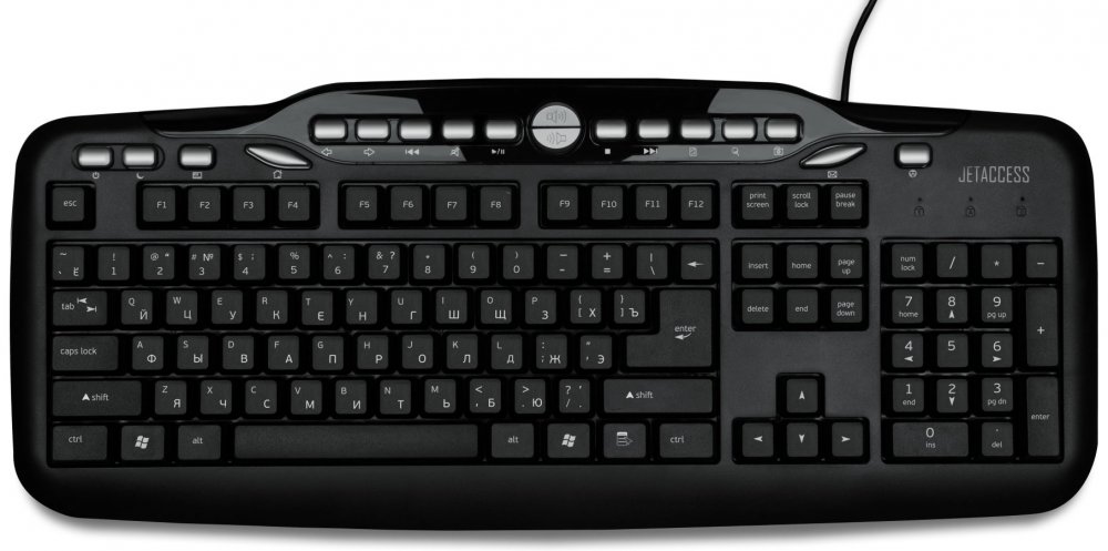 Клавиатура,Jet.A BasicLine K14 USB,Black