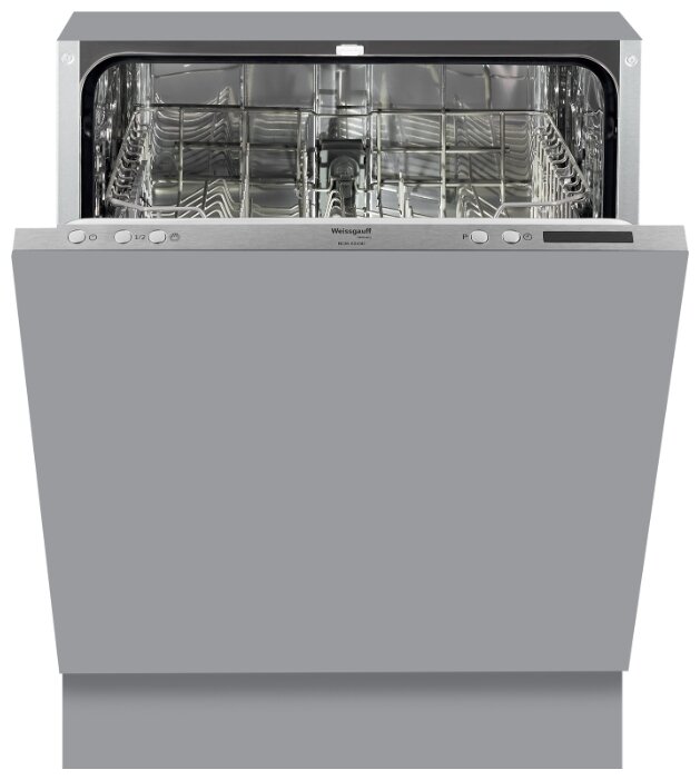 Встраиваемая посудомоечная машина Weissgauff BDW 6043 D, Полноразмерная,  81.5x59.8x55 см, 14 комплектов, 4 программы:Авто, Экономичная, Стекло, Быстр