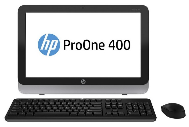 Моноблок HP ProOne 400 G1 AiO (19.5" Core i5-4570T,4GB DDR3 SODIMM,500GB,8GB saddy SSHD,SuperMulti ODD,Keyb Mouse, Win8.1Pro), F4Q88EA