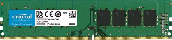 Память DIMM 8 GB,DDR4,PC19200/2400,Crucial, CT8G4DFD824A/CT8G4DFS824A