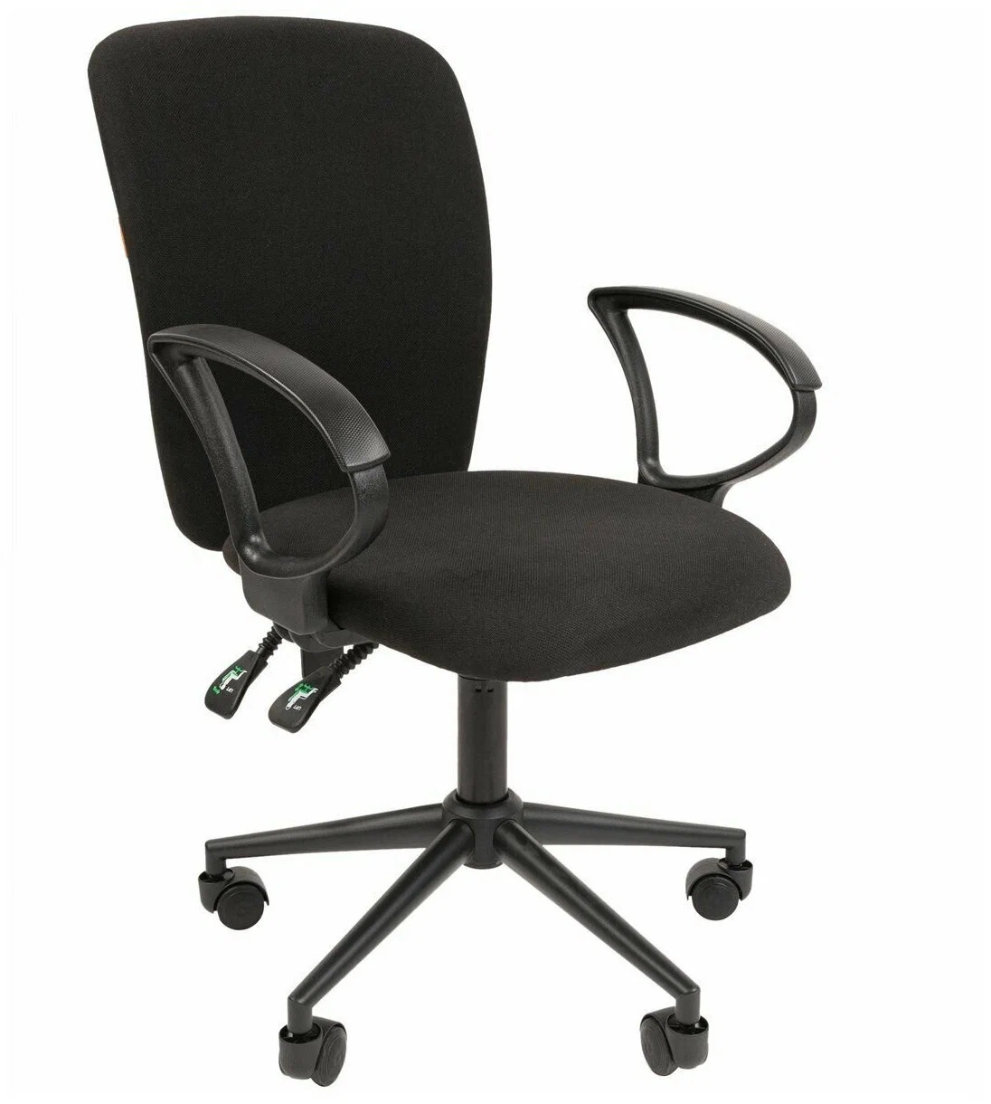 Офисное кресло Chairman 9801 Россия ткань С-3 черный