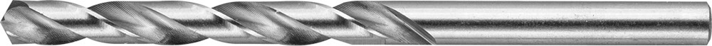 Сверло ЗУБР "МЕТ-Ш" по металлу, цилиндрический хвостовик, быстрорежущая сталь Р6М5, класс точности А1, 5,9х93мм, 1шт, 4-29625-093-5.9