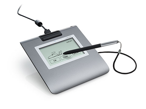 Планшет для электронной подписи Wacom SignPad STU-430 черный USB
