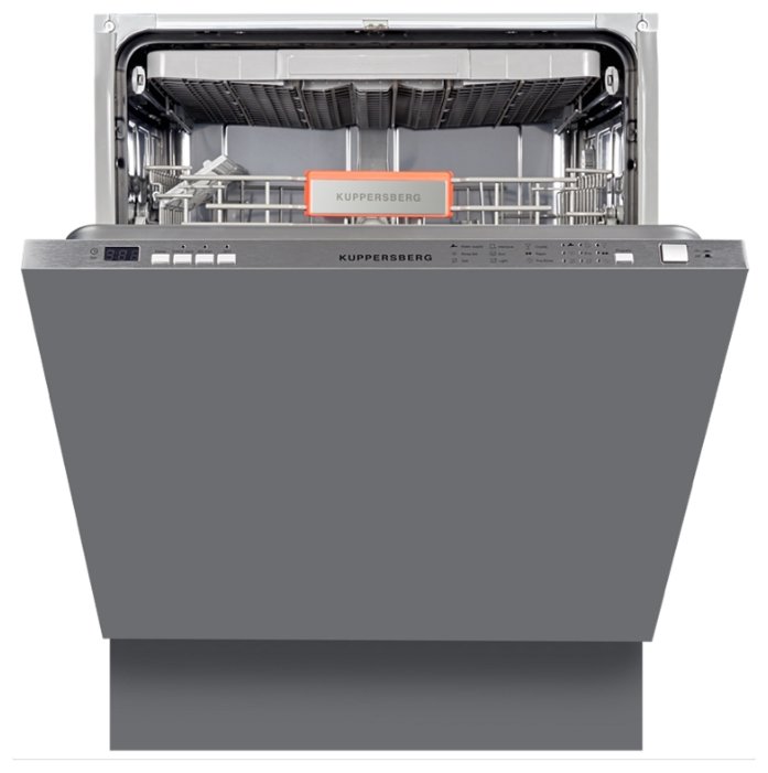 Встраиваемая посудомоечная машина Kuppersberg GS 6020, полноразмерная, 14 комплектов, электронное управление, цифровой дисплей, отсрочка старта 1-24, 