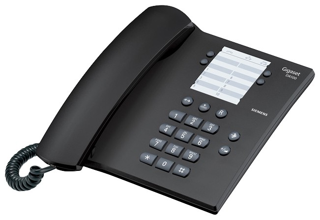 Телефон Gigaset DA100 (черный)
