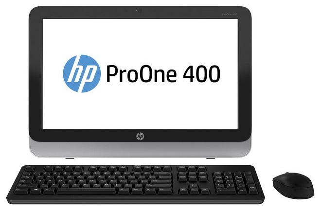 Моноблок HP ProOne 400 G1 AiO (23" Core i3-4150T 4GB DDR3-1600 SODIMM (1x4GB) 500GB Slim SuperMulti Keyboard Mouse WiFi BT Free DOS), J8S81EA
