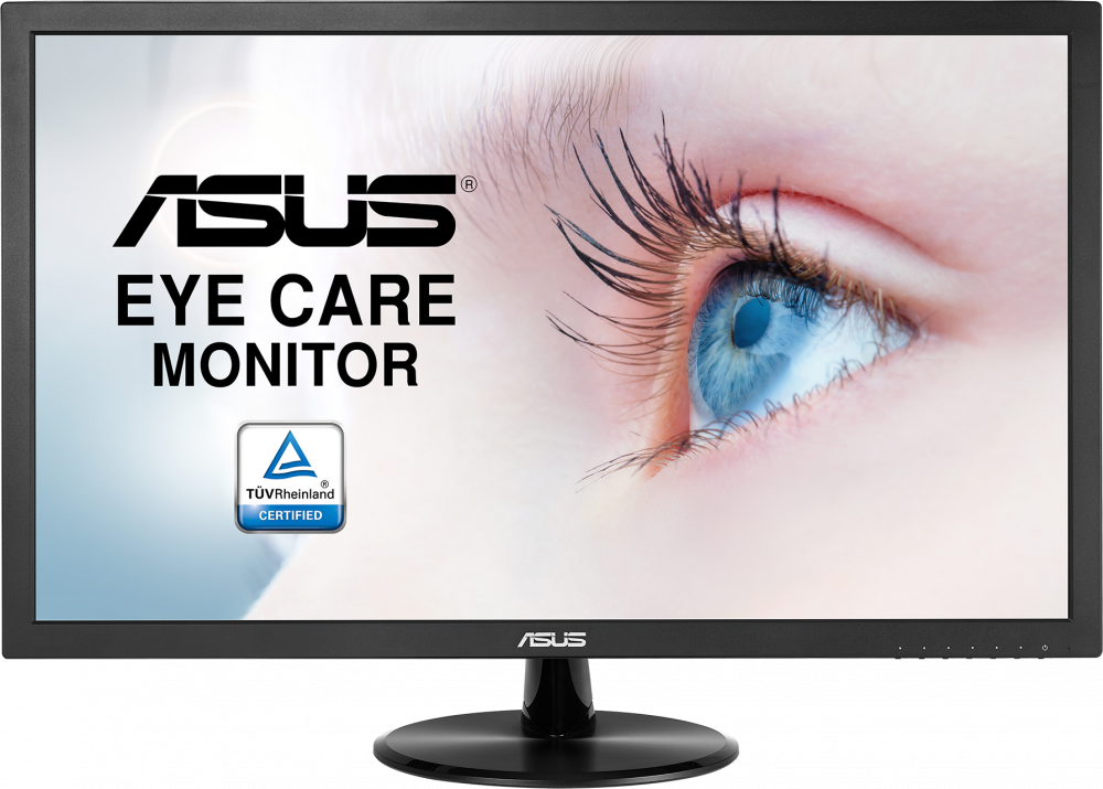 Монитор LCD 23.6" ASUS VP247NA 23.6" WLED VA monitor, 16:9, 1920x1080, 5ms(GTG), 250 cd/m2, 100M :1 (3000:1), 178°(H), 178°(V), D-Sub, DVI-D, Kensingt