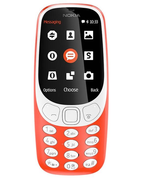 Мобильный телефон NOKIA 3310 DUAL SIM WARM RED A00028102