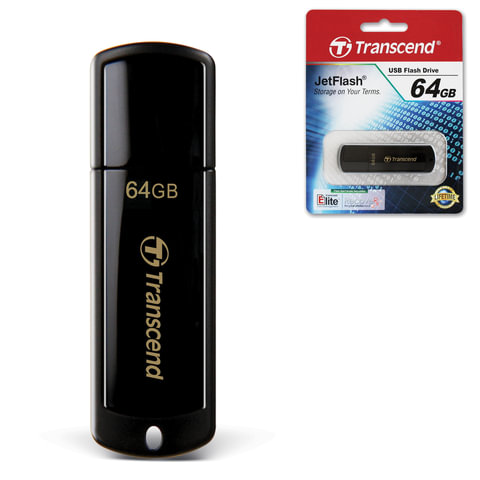 Flash Drive,64 GB,USB 2.0,Transcend JetFlash 350, TS64GJF350