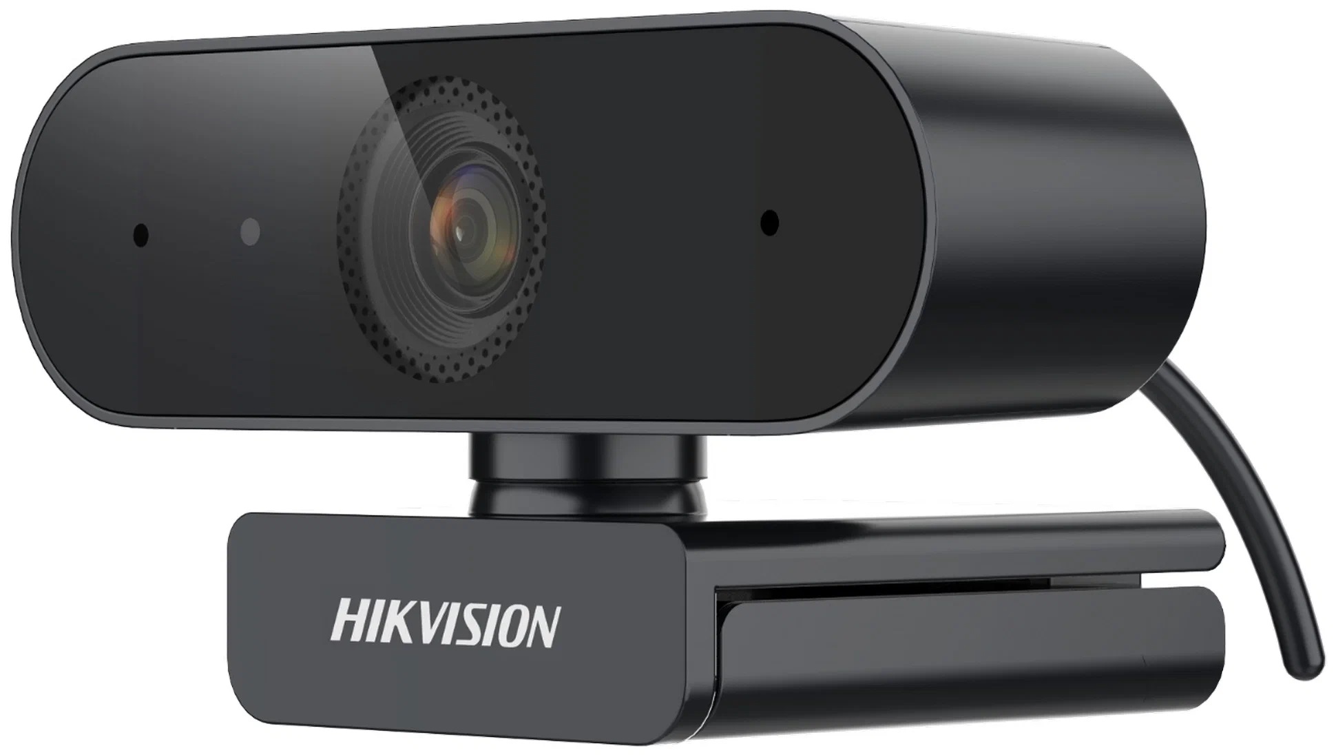 Веб-камера Hikvision DS-U02, 2 млн пикс, 1920x1080, USB 2.0, встроенный микрофон, крепление на мониторе