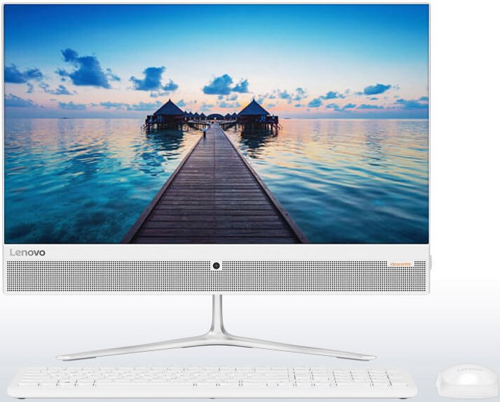Моноблок Lenovo 510-23ISH  All-In-One 23" FHD (1920x1080)  MS White I5-6400T  4Gb_DDR4 1TB/7200 Intel HD DVD-RW KB&Mouse DOS 1Y carry-in (RUB)