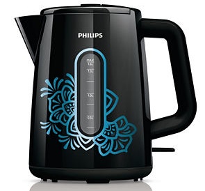 Чайник электрический Philips HD9310/93 1.6л. 2400Вт черный (корпус: пластик)