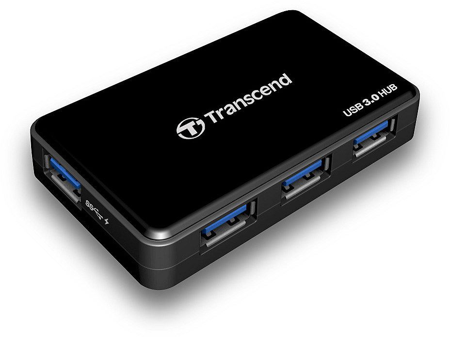 Концентратор Transcend (USB3.0 4-Port HUB), TS-HUB3K