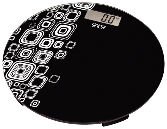Весы напольные электронные Sinbo SBS 4428 макс.150кг черный