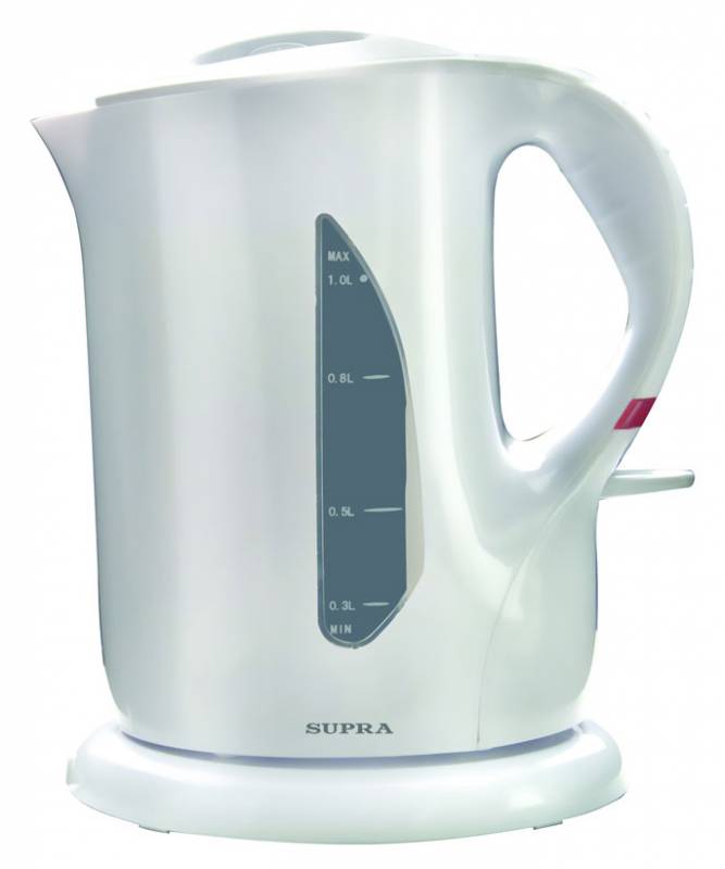 Чайник Supra KES-1001 (1л. 1000Вт белый)
