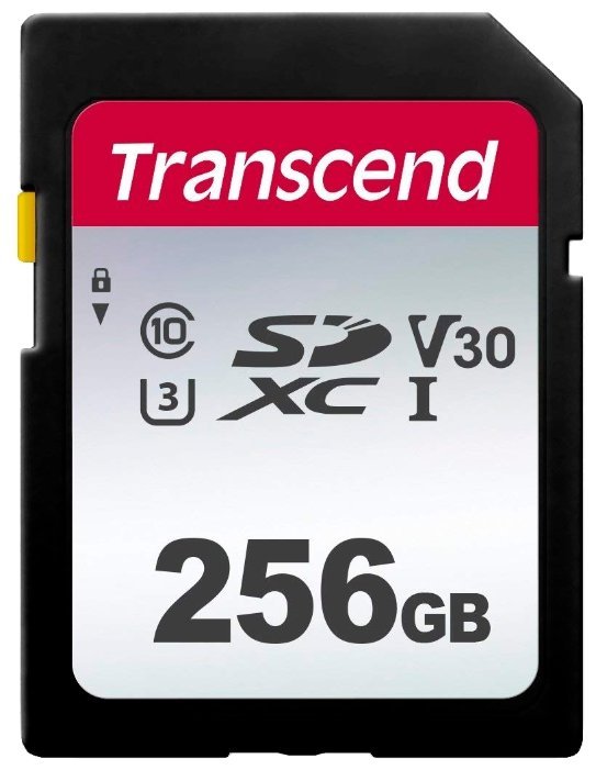 Карта памяти Transcend 256GB SDXC Class 10 UHS-I U3 R95, W45MB/s, TS256GSDC300S