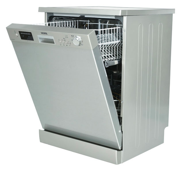 Встраиваемая посудомоечная машина VESTEL VDWBI 6021 81.5x56.6x55 см. Класс энергопотребления A+/А/А. 5 программ, 12 комплектов, дисплей. Цвет: белый.,