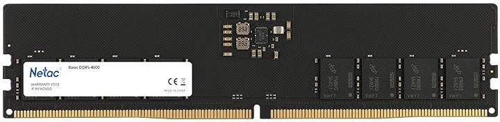 Оперативная память Netac  NTBSD5P48SP-08,  DIMM,  DDR5,  4800 МГц 