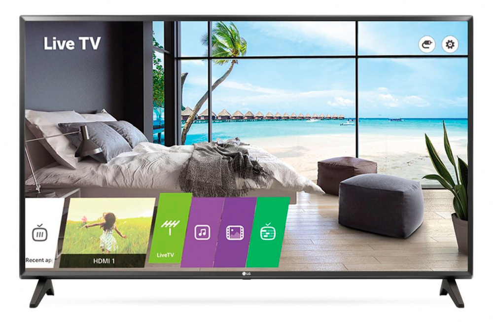Телевизор 43'' LG 43LT340C LED Коммерческий LG 43LT340C Commercial TV 43", FHD, 400cd/m2, Frame Rate 60Hz, Direct LED, DVB-T2/C/S2, Welcome Screen, Ho