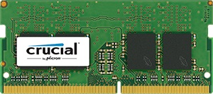 Память Crucial by Micron DDR4   16GB (PC4-17000) 2133MHz  SO-DIMM CL15 DR x8  (Retail)