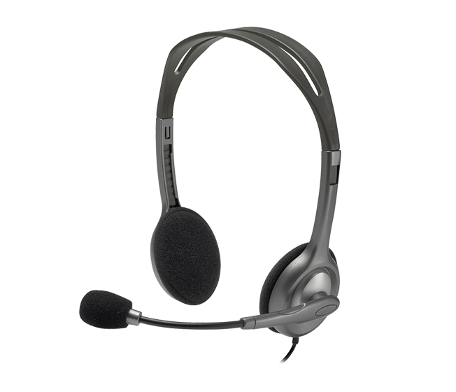 Наушники с микрофоном,Logitech Headset H111, Stereo, 981-000593