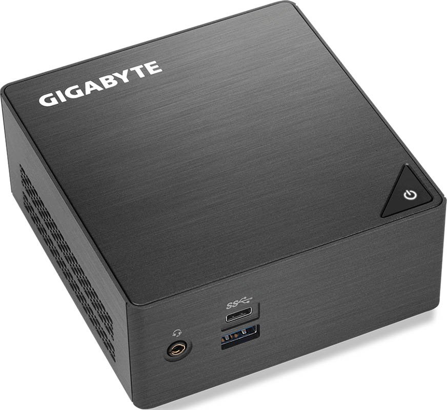 Платформа Gigabyte BRIX GB-BLCE-4105, Intel Celeron J4105, 1500 МГц, DDR-4, без HDD, Intel UHD Graphics 600, 1000 Мбит/с, Wi-Fi, Bluetooth, USB 3.0, U