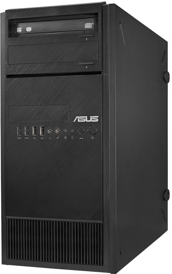 Серверная платформа ASUS TS100-E10-PI4, Tower, LGA1151, Intel C242, 4 x DDR4, 6 x 2.5"/3.5"/M.2 SATA, 2xGigabit Ethernet (1000 Мбит/с), 500 Вт