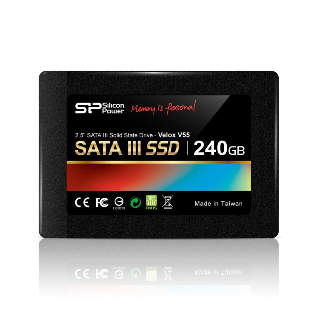 Накопитель SSD 240 Gb Silicon Power V55 SATA-III 2.5", SP240GBSS3V55S25