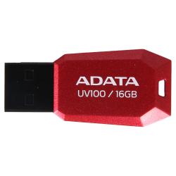 Флеш накопитель 16GB A-DATA UV100, USB 2.0, Красный