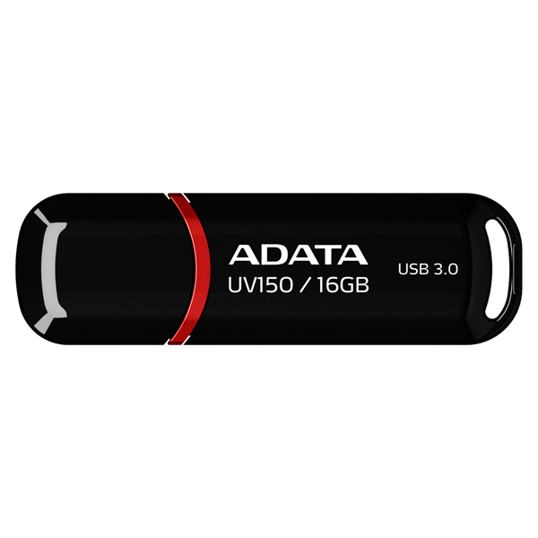 Флеш накопитель 16GB A-DATA UV150, USB 3.0, Черный