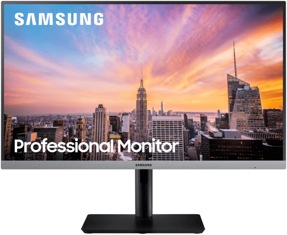 Монитор Samsung S24R650FDI, 23.8", IPS, 1920x1080 (Full HD), 5 мс, 75 Гц, 250 кд/м2, 178°/178°, VGA, HDMI, DisplayPort, чёрный