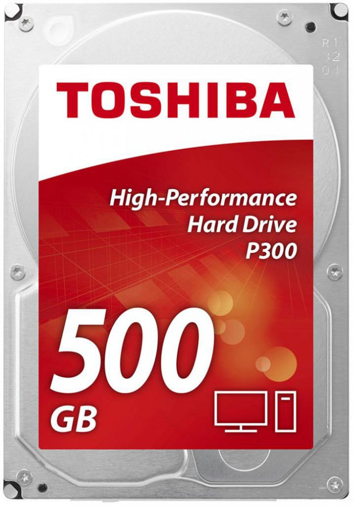 Жесткий диск Toshiba SATA-III 500Gb HDWD105EZSTA P300 (7200rpm) 64Mb 3.5" Rtl