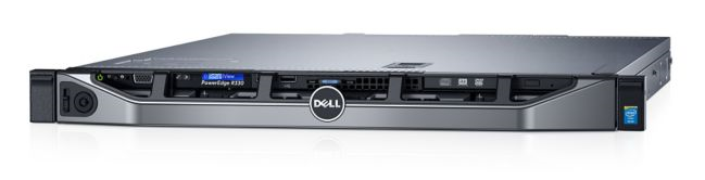 Сервер Dell PowerEdge R330 1U/ E3-1225v6/ 1x16Gb UDIMM(2400)/ H330/ 1x1Tb SATA 7.2K LFF/ UpTo(4)LFF HotPlug/ DVDRW/ iDRAC8 Exp+port/ 2xGE/ 1xRPS350W(2