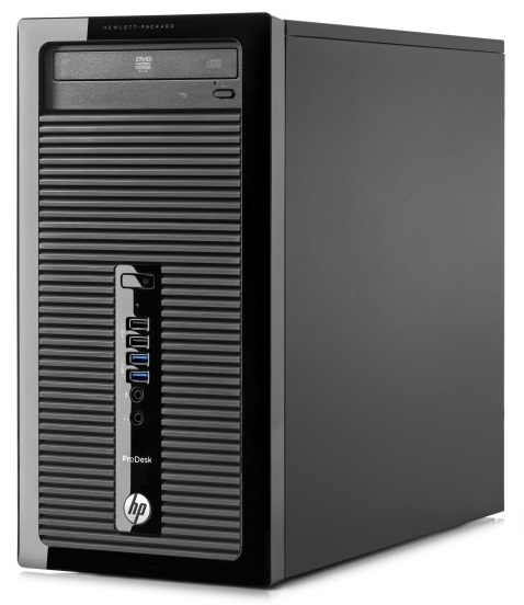 Компьютер с монитором HP ProDesk 400G2 MT (Core i3-4150 4GB DDR3-1600 DIMM (1x4GB)  500GB DVDRW,W2072a, Win 8.1 Pro downgrade to Win7Pro64), J4B31EA