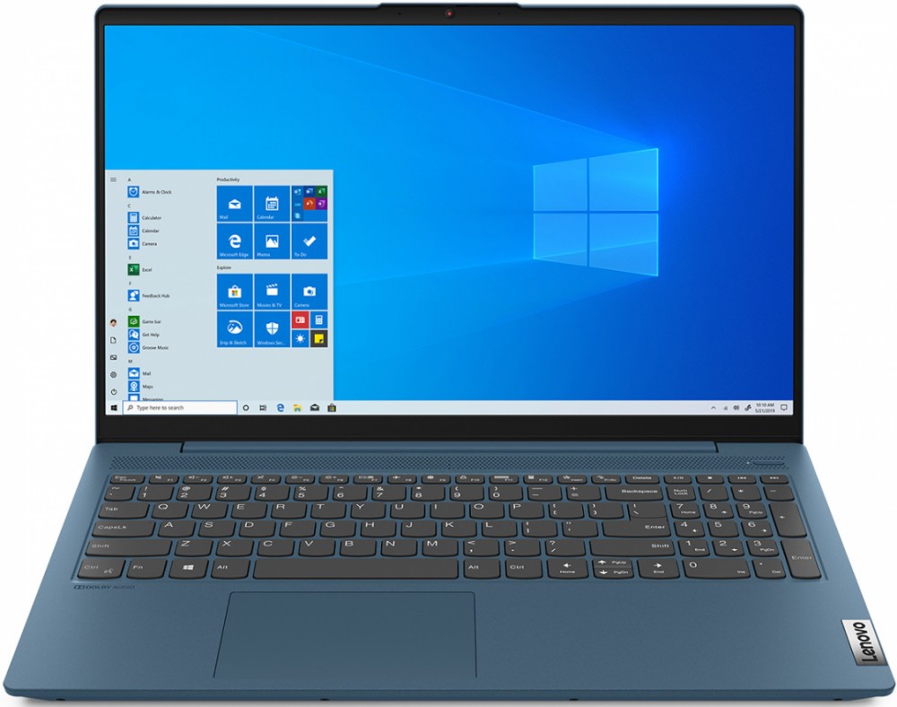 Ноутбук Lenovo IdeaPad 5-15, 15.6" 1920x1080 (Full HD), Intel Core i3 1005G1, 1200 МГц, 8 Гб DDR-4, 256 Гб SSD, Intel UHD Graphics, Wi-Fi, Bluetooth, 