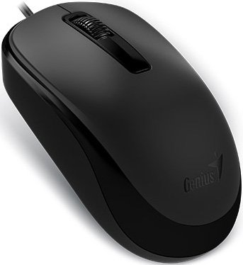 Мышь Genius DX-125, оптическая, 1200 dpi, 3 кнопки, USB, black, Color box, 31010106100