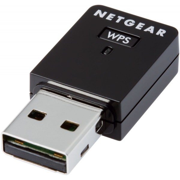 Беспроводной USB 2.0 микро-адаптер 300 Мбит/с (маленький черный корпус) USB 2.0 Wi-Fi Micro Adapter 300 Mbps (small black), WNA3100M-100PES