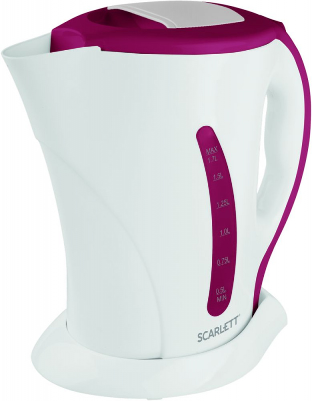 Чайник электрический Scarlett SC-EK14E09 1.7л. 2200Вт белый (корпус: пластик)