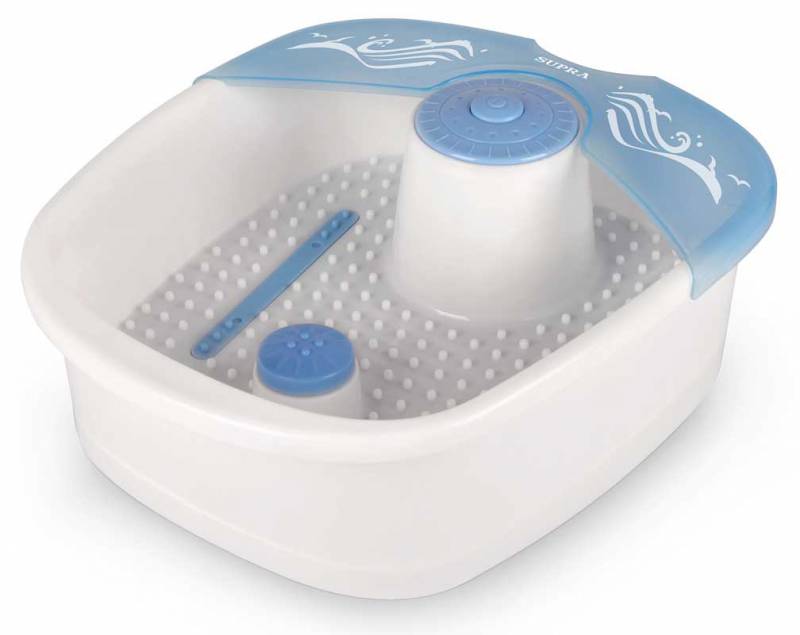 Гидромассажная ванночка для ног Supra FMS-103 70Вт белый/синий