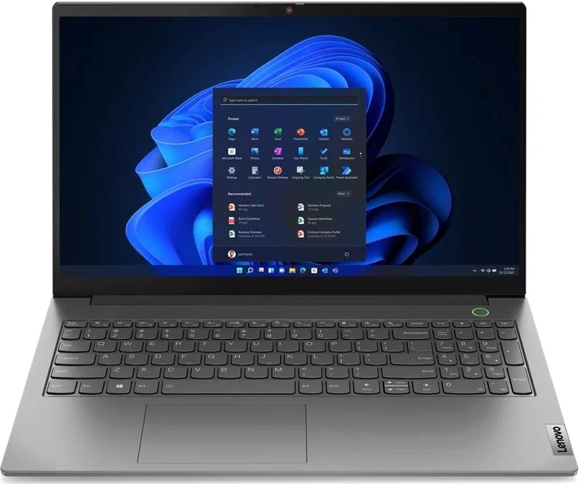 Ноутбук Lenovo ThinkBook 15 G4 IAP 15.6" FHD (1920x1080) IPS 300N, i5-1235U, 8GB DDR4 3200, 256GB SSD M.2, Intel Iris Xe, Wifi, BT, FPR, FHD Cam, 45Wh